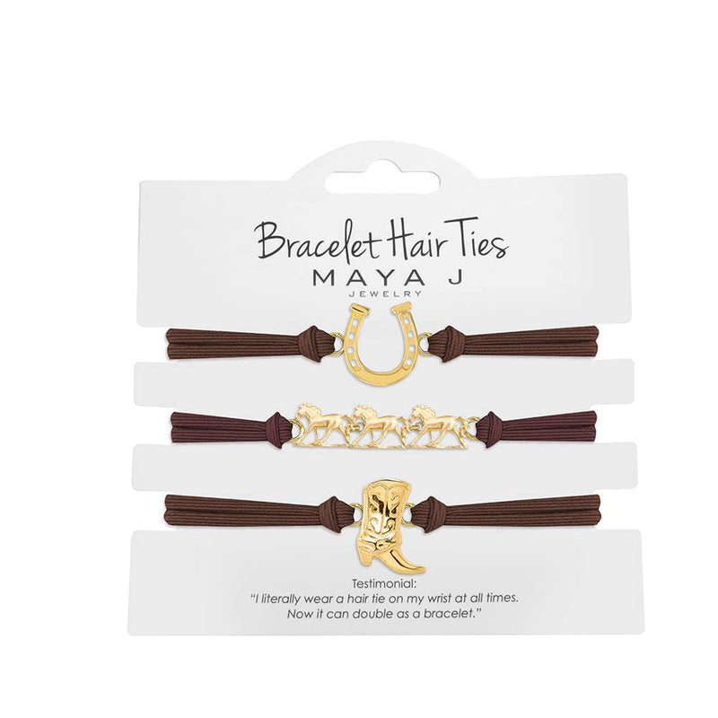 Bracelet Hair Ties - Set of 3