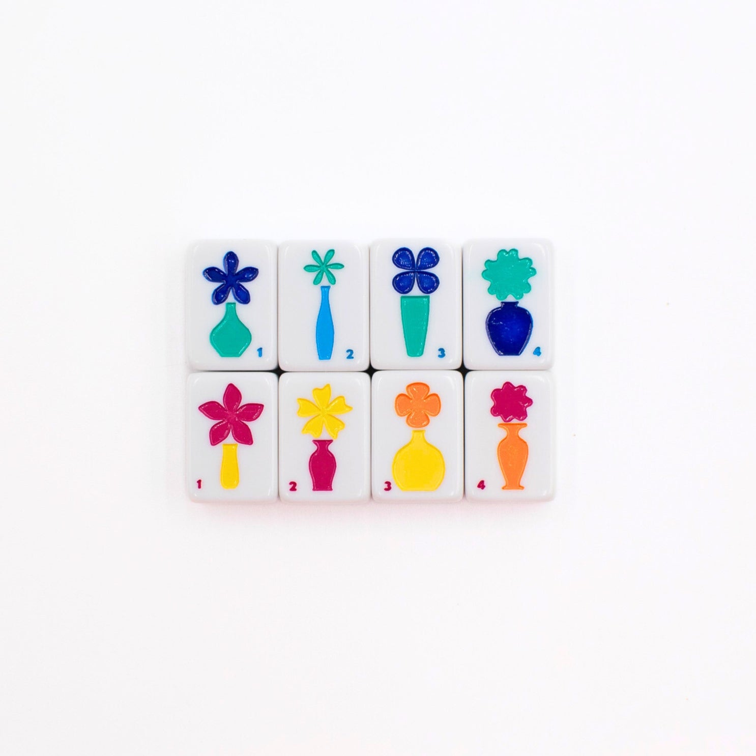 Mini Travel Mahjong | Mini Anywhere Series | White