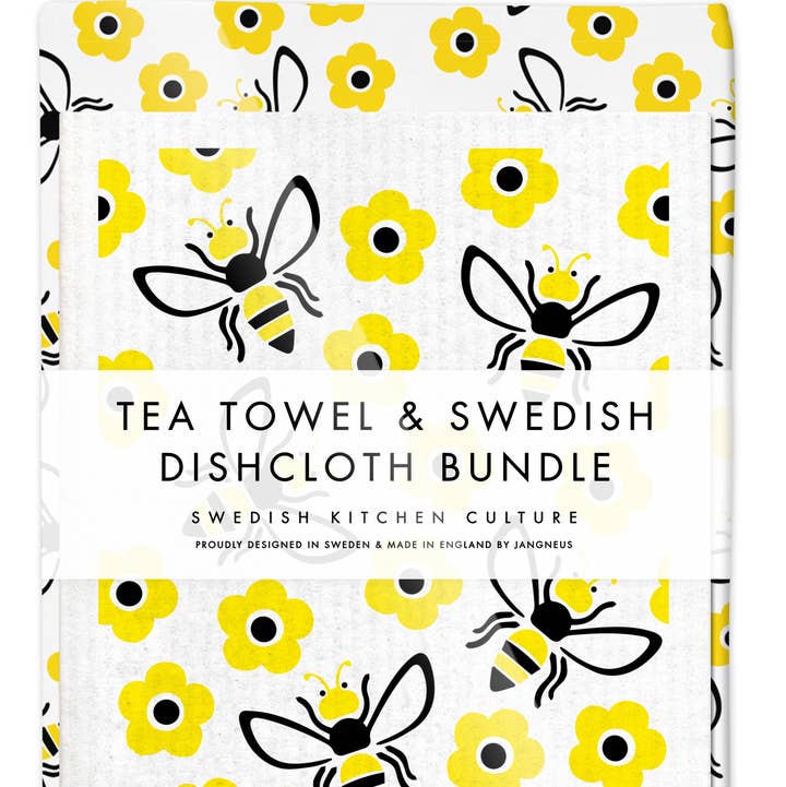 Bundle - Matching Dishcloths and Tea Towel