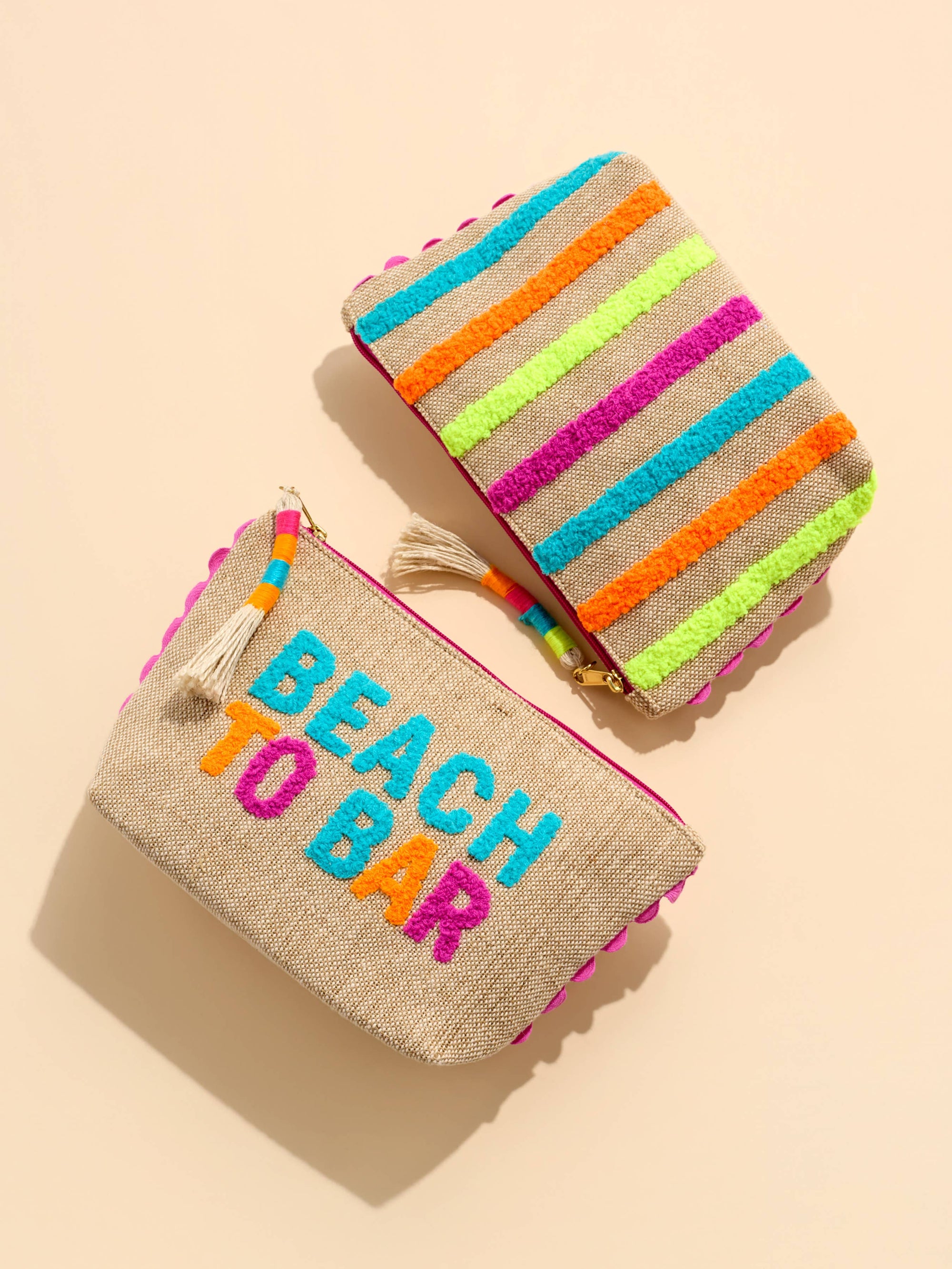 Beach to Bar Zip Pouch