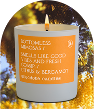 Load image into Gallery viewer, Bottomless Mimosas (Citrus &amp; Bergamot) Candle
