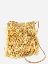 Load image into Gallery viewer, Frou Frou Fringe Crochet Straw Crossbody Bag
