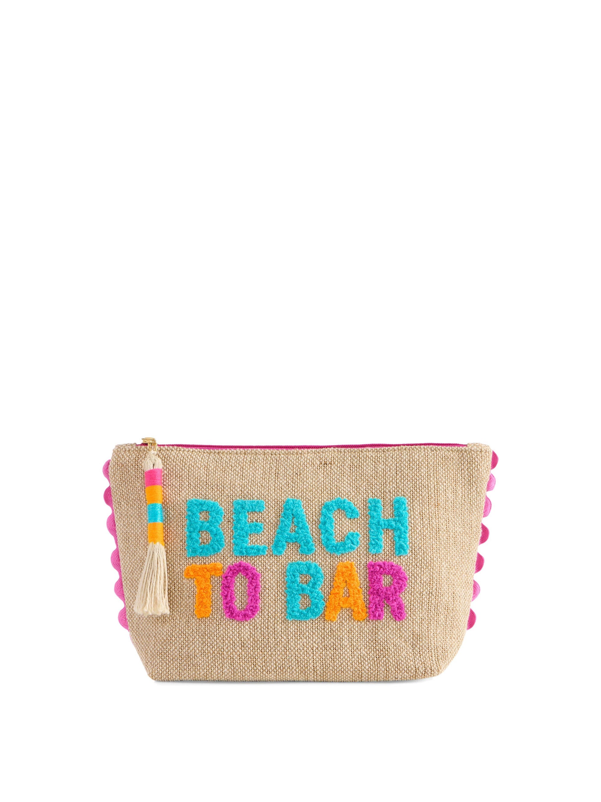 Beach to Bar Zip Pouch