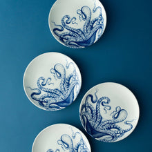Load image into Gallery viewer, Blue Lucy Canapé Plates Boxed Set/4
