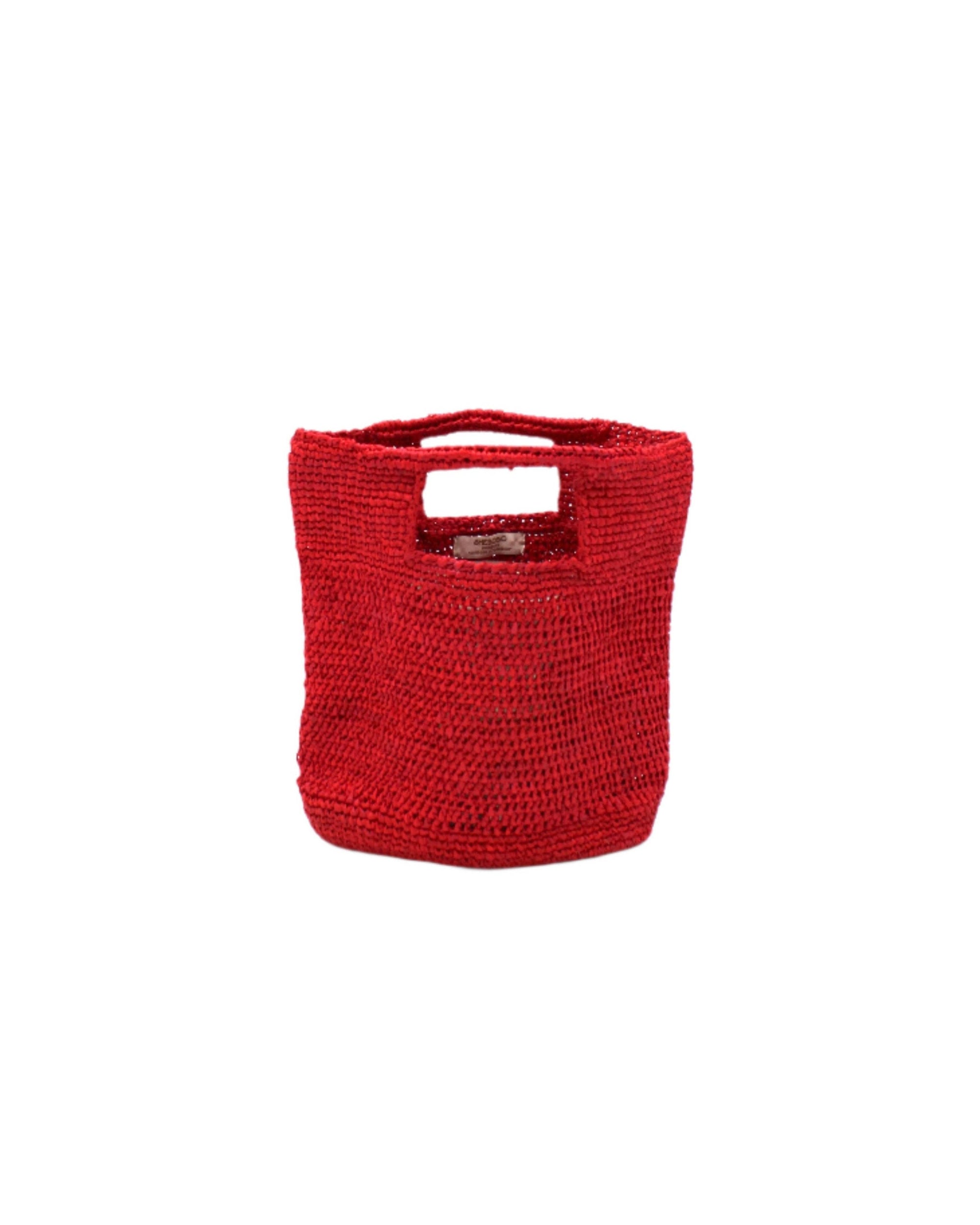 Mini ConCon Crochet Petite Straw Basket