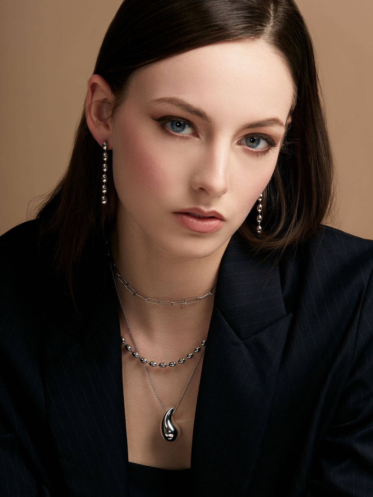 Beaded Drop Earring
