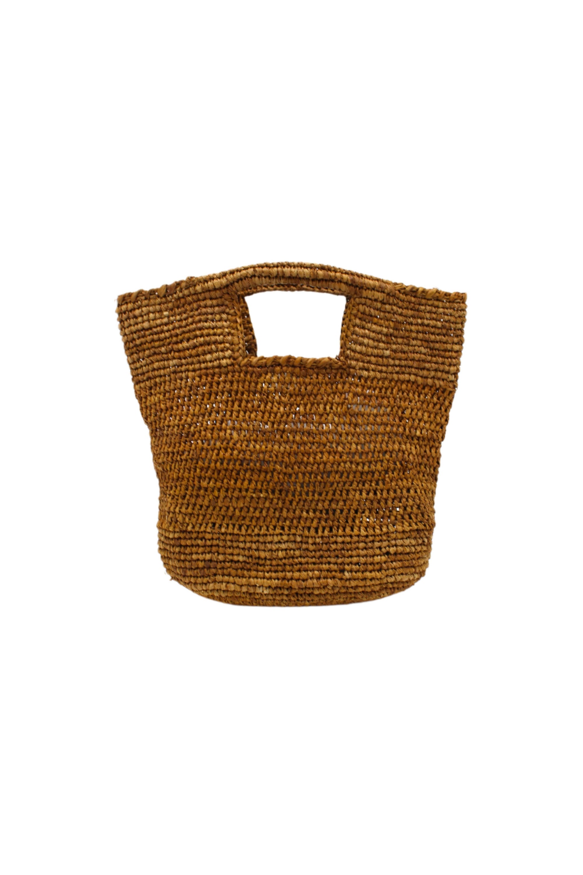 Mini ConCon Crochet Petite Straw Basket