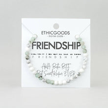 Load image into Gallery viewer, Morse Code Bracelet | FRIENDSHIP
