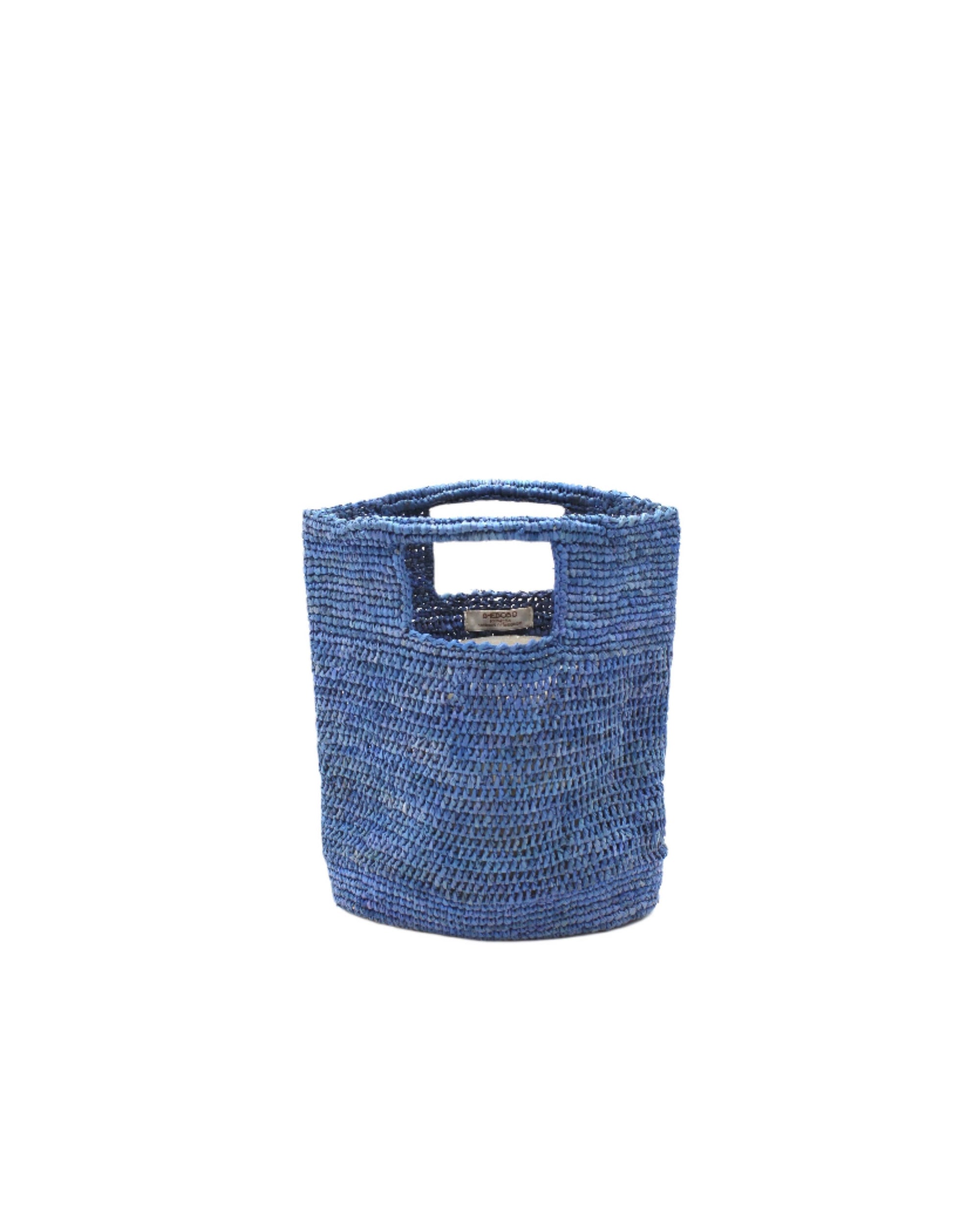 Mini ConCon Crochet Petite Straw Basket