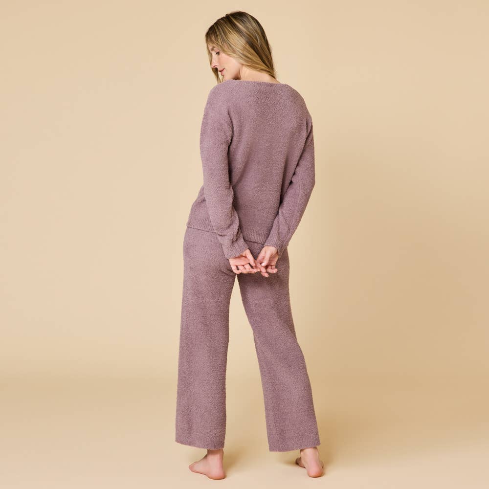Marshmallow V-Neck Lounge Set
