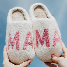Load image into Gallery viewer, Pink MAMA Mother’s Day Slippers
