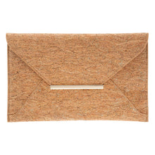 Load image into Gallery viewer, Cork Envelope Clutch
