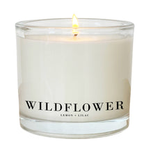 Load image into Gallery viewer, Wildflower | Lemon + Lilac Coconut Wax Candle
