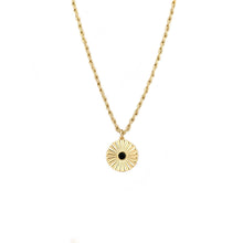 Load image into Gallery viewer, Twisted Rope Chain with Fluted Charm
