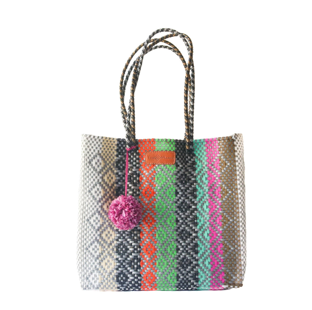Maya Woven Tote Bag