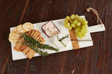 Load image into Gallery viewer, White Rectangle Mod Charcuterie Board
