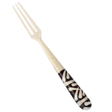 Load image into Gallery viewer, Long Batik Bone Appetizer Fork
