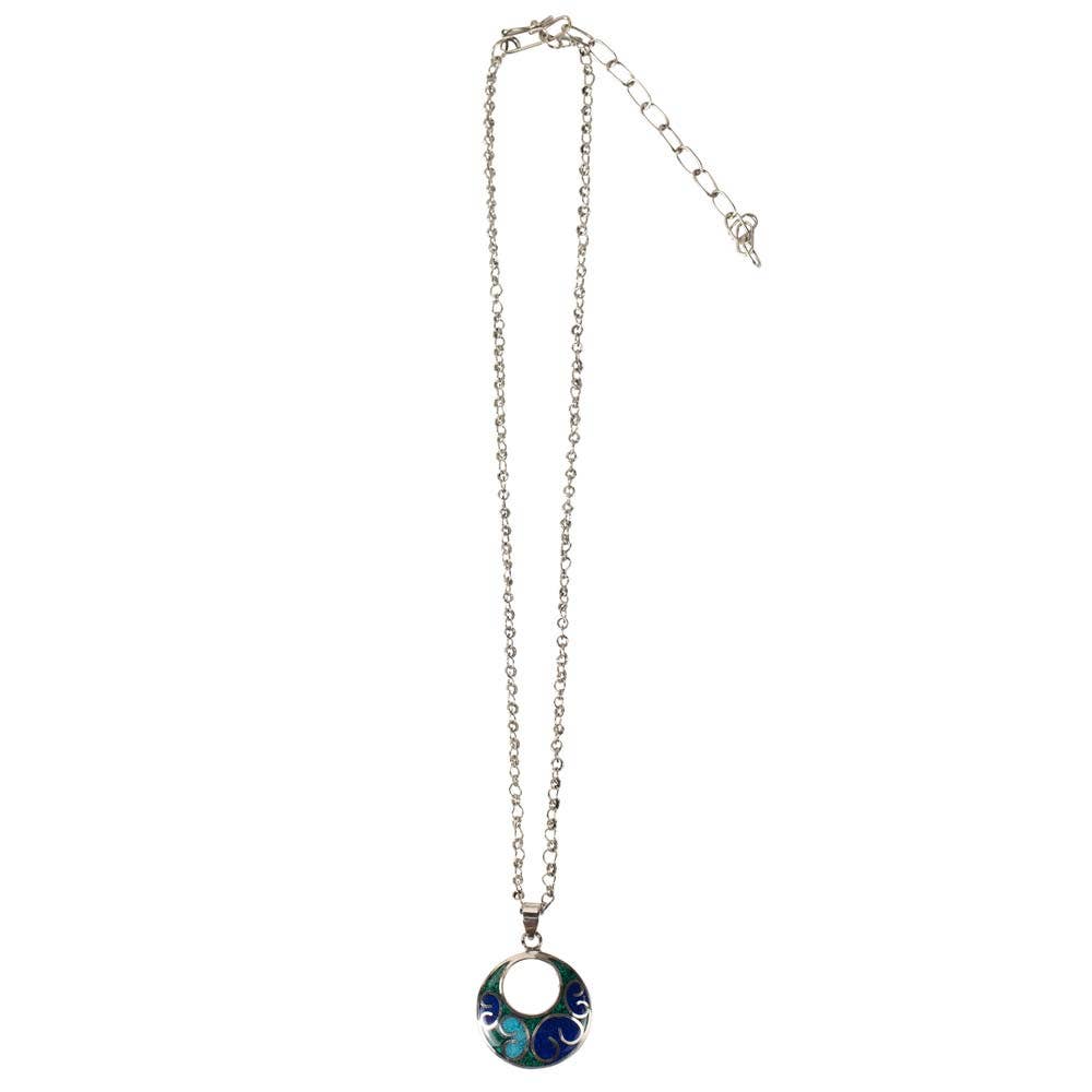 Mosaic Eclipse Necklace