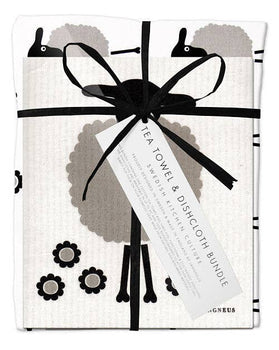 Bundle - Matching Dishcloths and Tea Towel