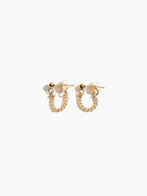 Load image into Gallery viewer, Curb Chain Earring - Gold-filled
