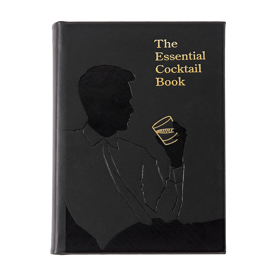 The Essential Cocktail Book (Black Bonded Leather)