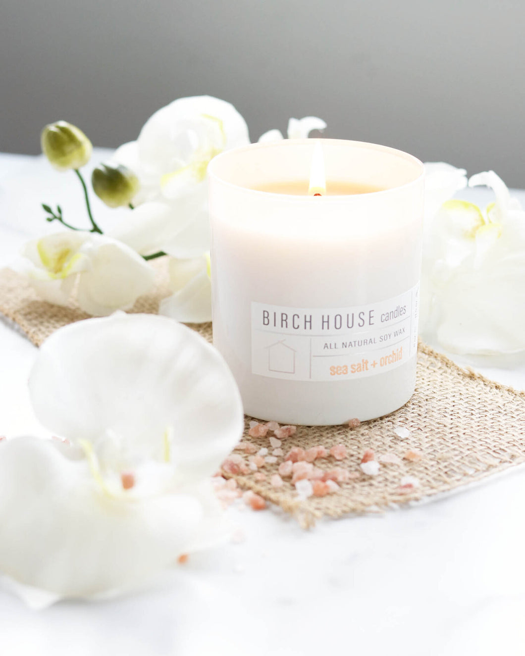 Sea Salt & Orchid Candle